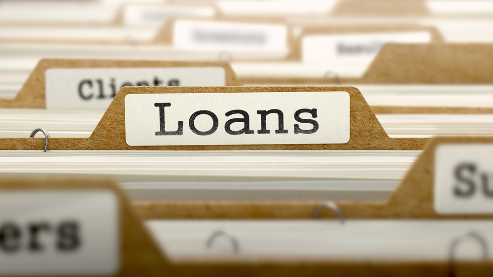 Folder for loans